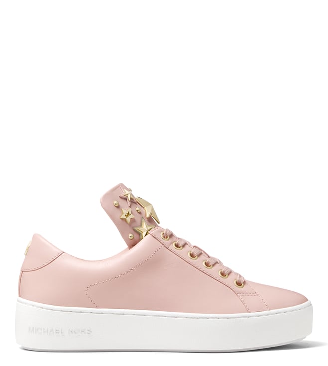michael kors soft pink sneakers