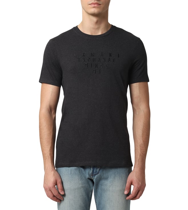 Buy Armani Exchange Bros Since '91 Logo T-Shirt for Men Online @ Tata CLiQ  Luxury