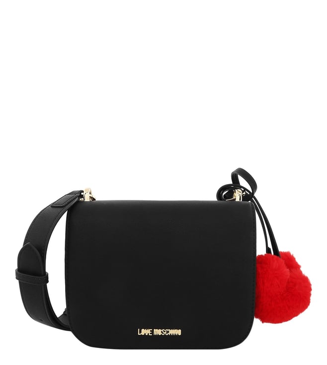 love moschino fur bag