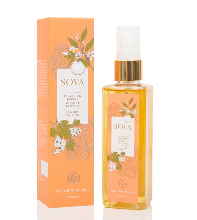 Buy Sova Draksh Bitter Orange Flower Hair Oil 100 Ml Online