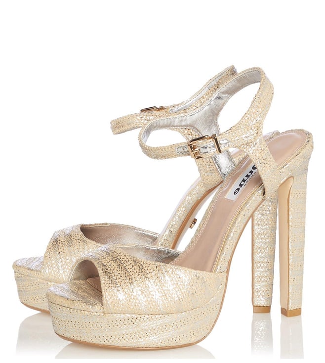 Buy Dune London Silver Mistify Di Sandals Wedding Collection For