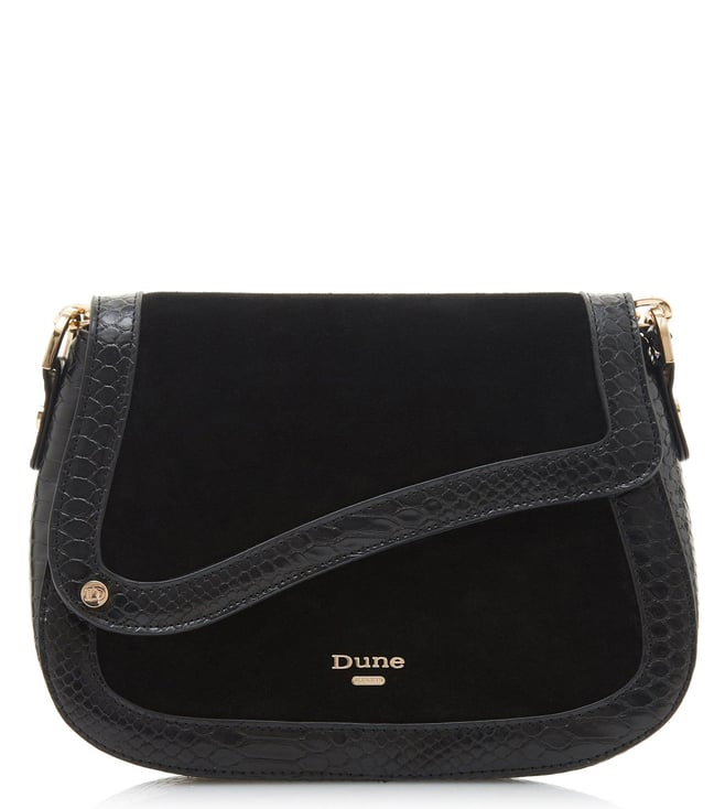 dune black cross body bag