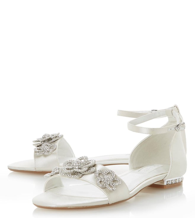 dune flat wedding shoes