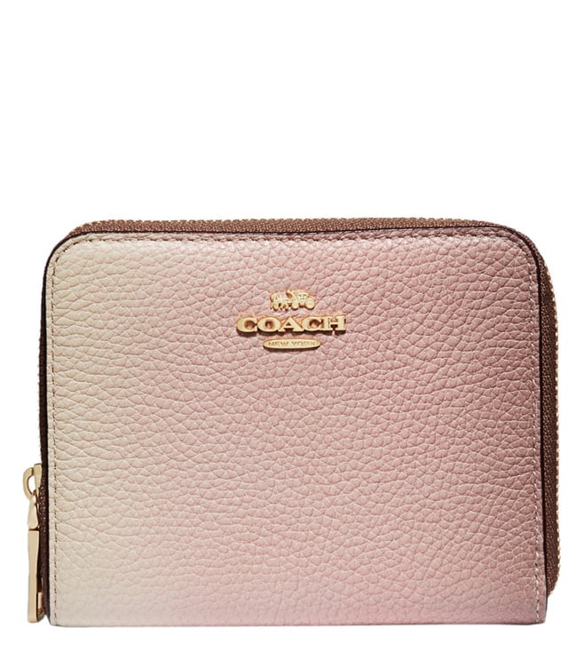 coach pink ombre purse