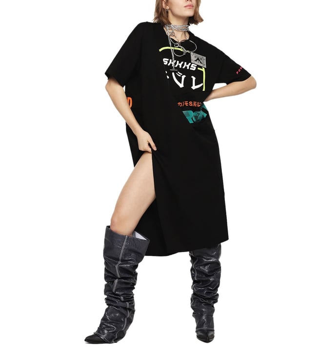 diesel t shirt dress Diesel D-eivor Mini Women T-Shirt Dress