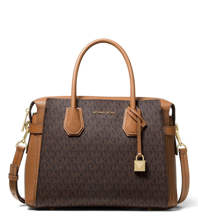 Buy MICHAEL Michael Kors Black Marilyn Medium Satchel for Women Online @  Tata CLiQ Luxury