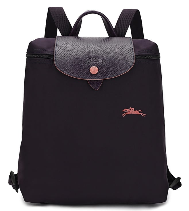 Longchamp Le Pliage Club Large Shoulder Bag Bilberry – Balilene