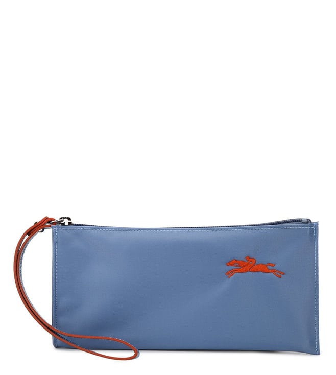 Buy Longchamp Blue Mist Le Pliage Club Small Pouch for Women