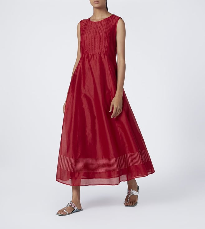 maxi dresses tata cliq