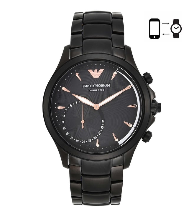 Smartwatch emporio best sale armani connected