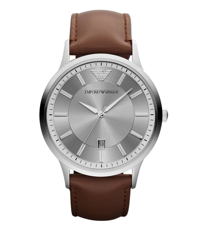 Buy Emporio Armani AR2463 Grey Renato Watch For Men for Men Online @ Tata  CLiQ Luxury