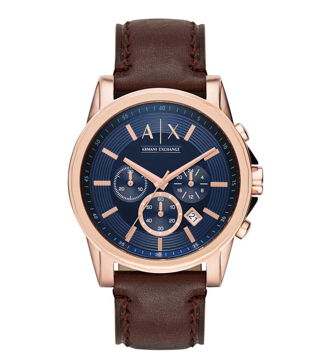 Buy Armani Exchange AX2508 Blue Outerbanks Watch For Men for Men Online @  Tata CLiQ Luxury