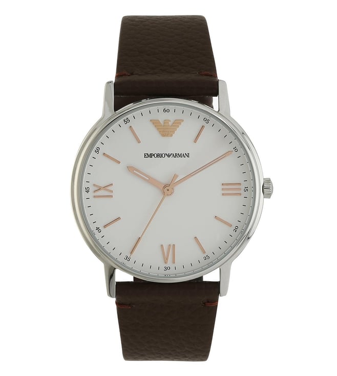 Wristwatch EMPORIO ARMANI - Kappa AR11173 Brown/Silver - Men's - Watches -  Accessories | efootwear.eu