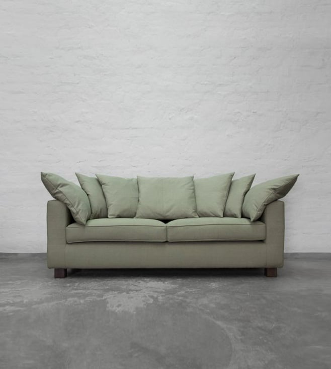 Buy Gulmohar Lane Soho Collection 3 Seater Sofa Poly Fiber Fill