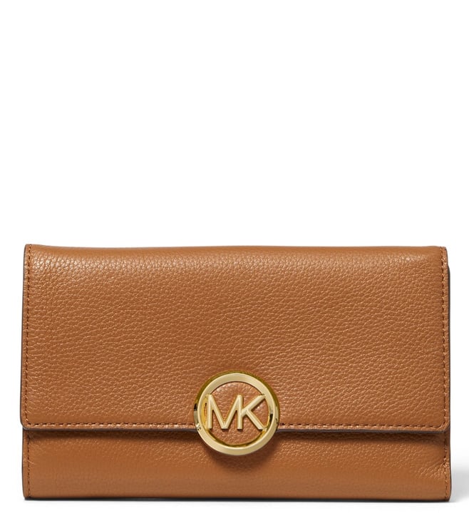 Buy MICHAEL Michael Kors Acorn Lillie Medium Wallet for Women Online @ Tata  CLiQ Luxury