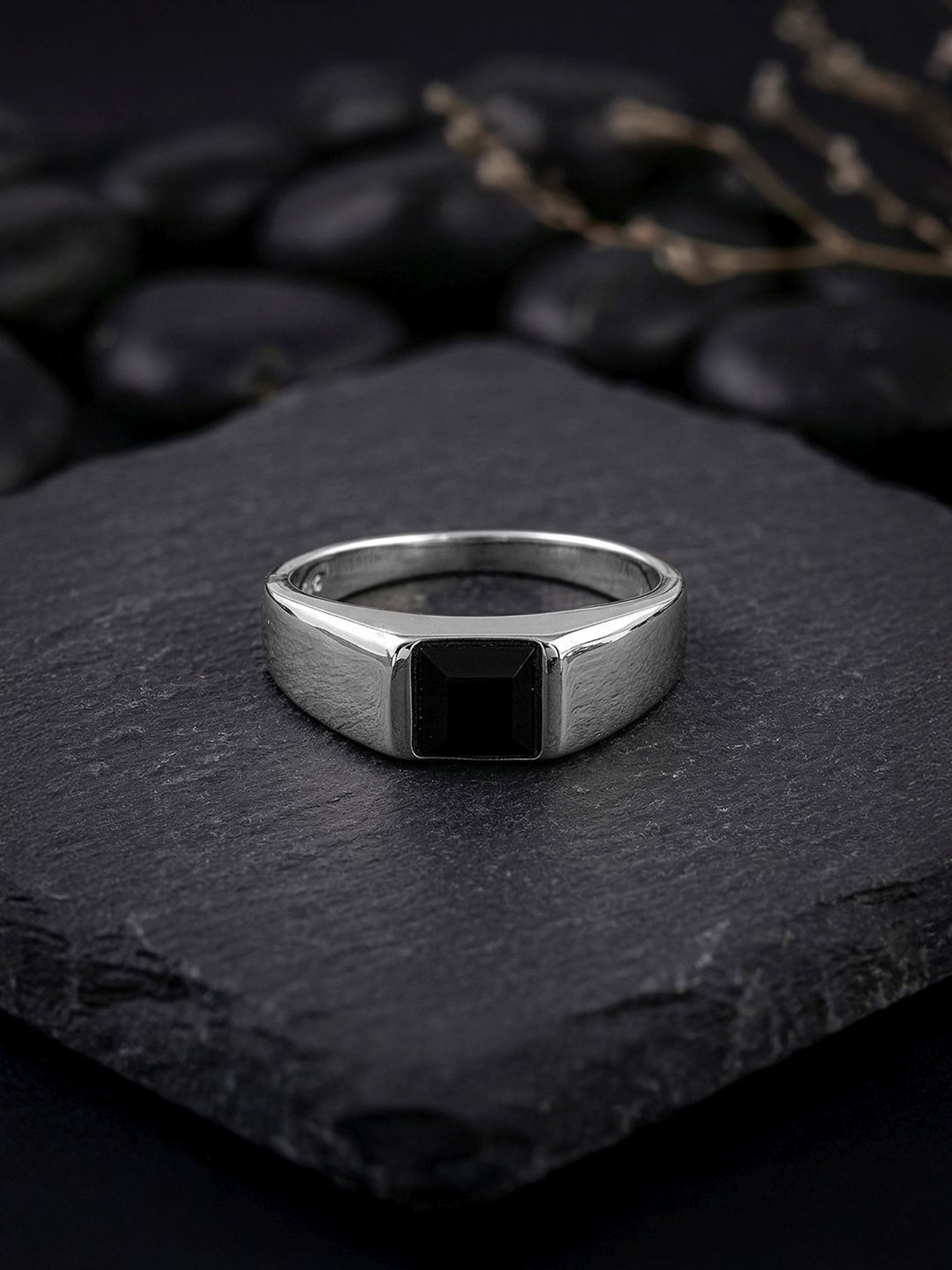 Buy GIVA 925 Sterling Silver Ring for Men Online At Best Price