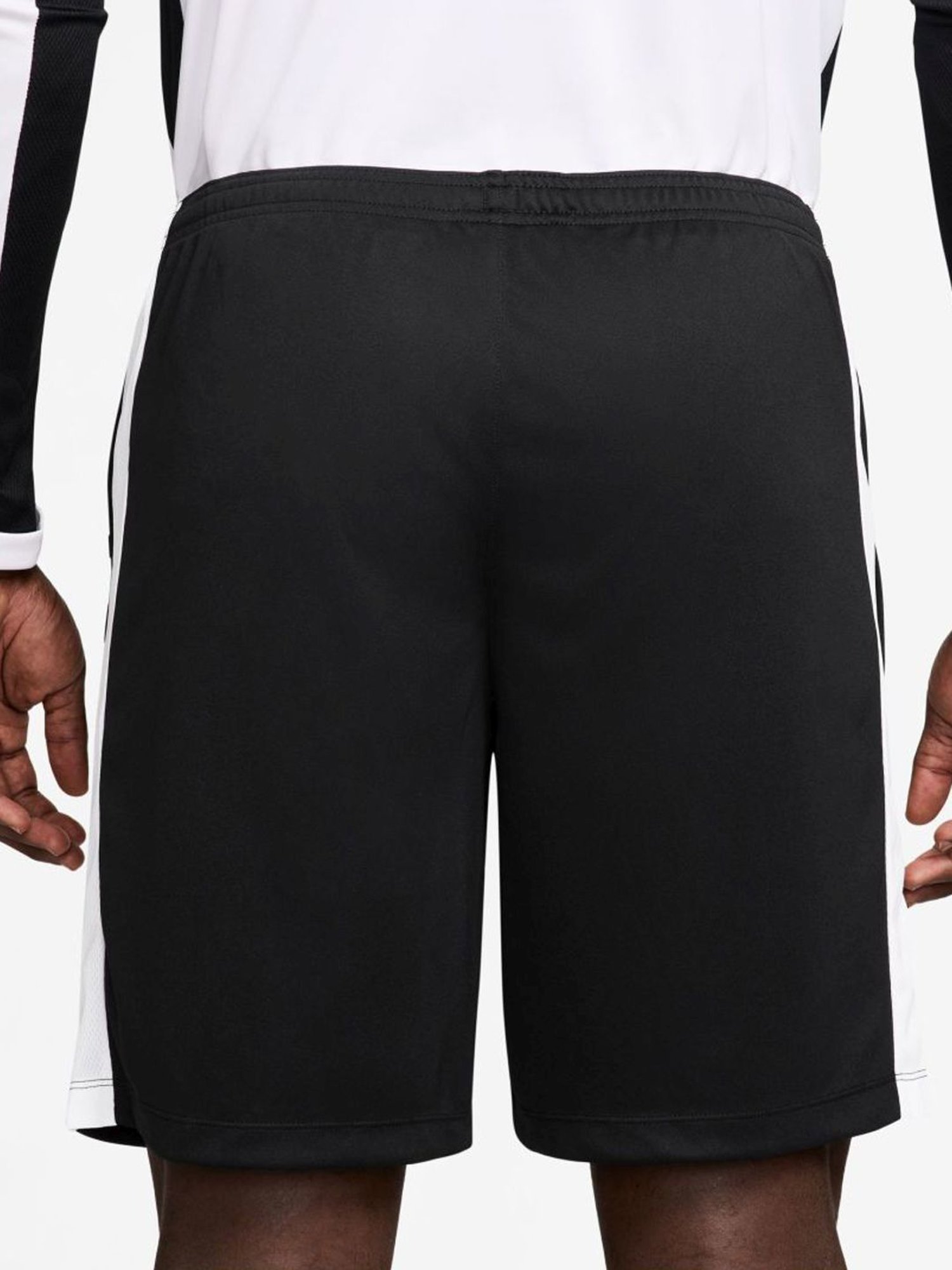 Nike Black & White AS M NK DF ACD+ GX HBR Regular Fit Mid Rise Shorts