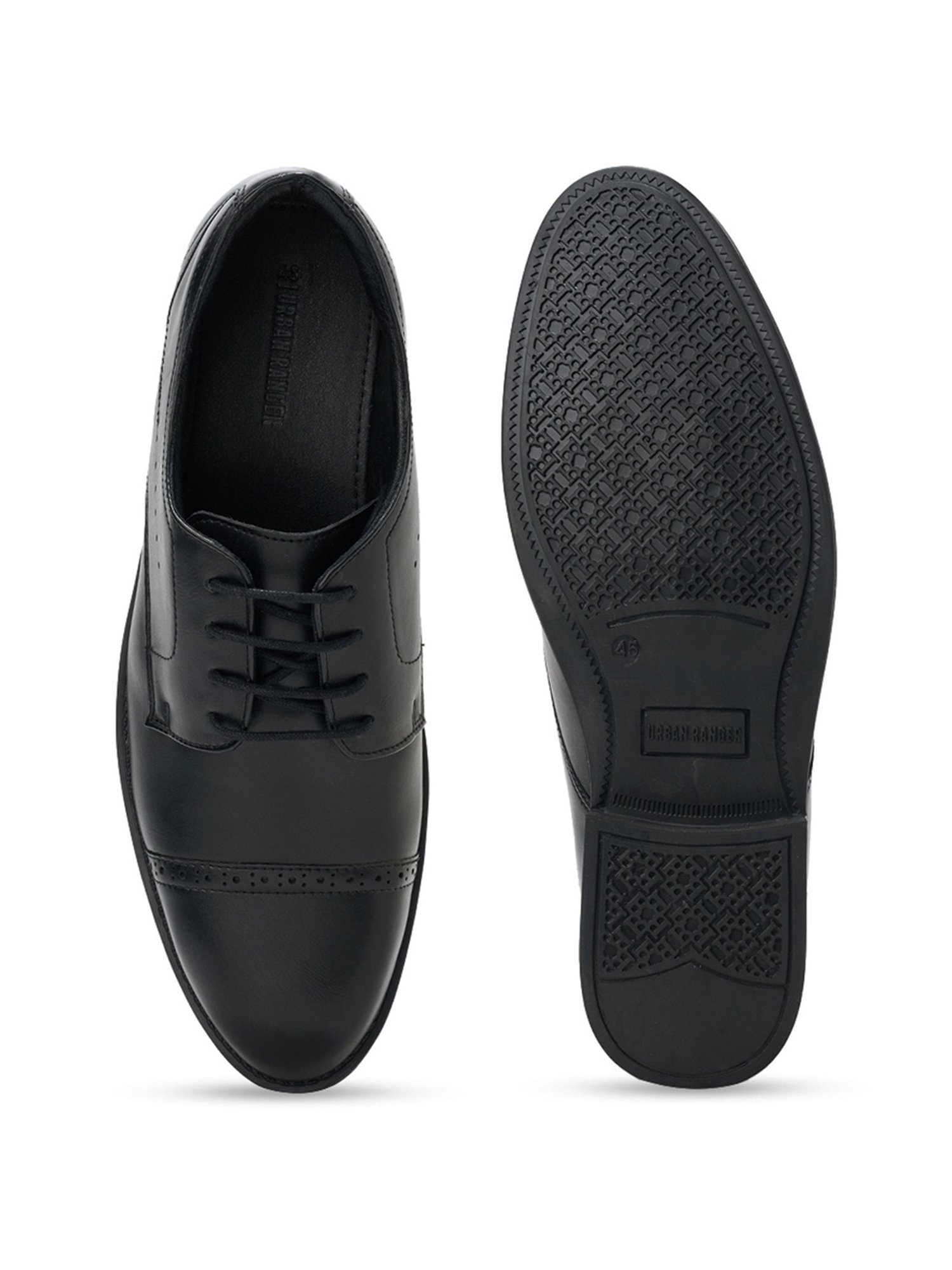 靴 PADRONE URBAN LINE DERBY PLAIN SHOES 40 Buy Urban Ranger by Pantaloons Men's Black Derby Shoes at Best