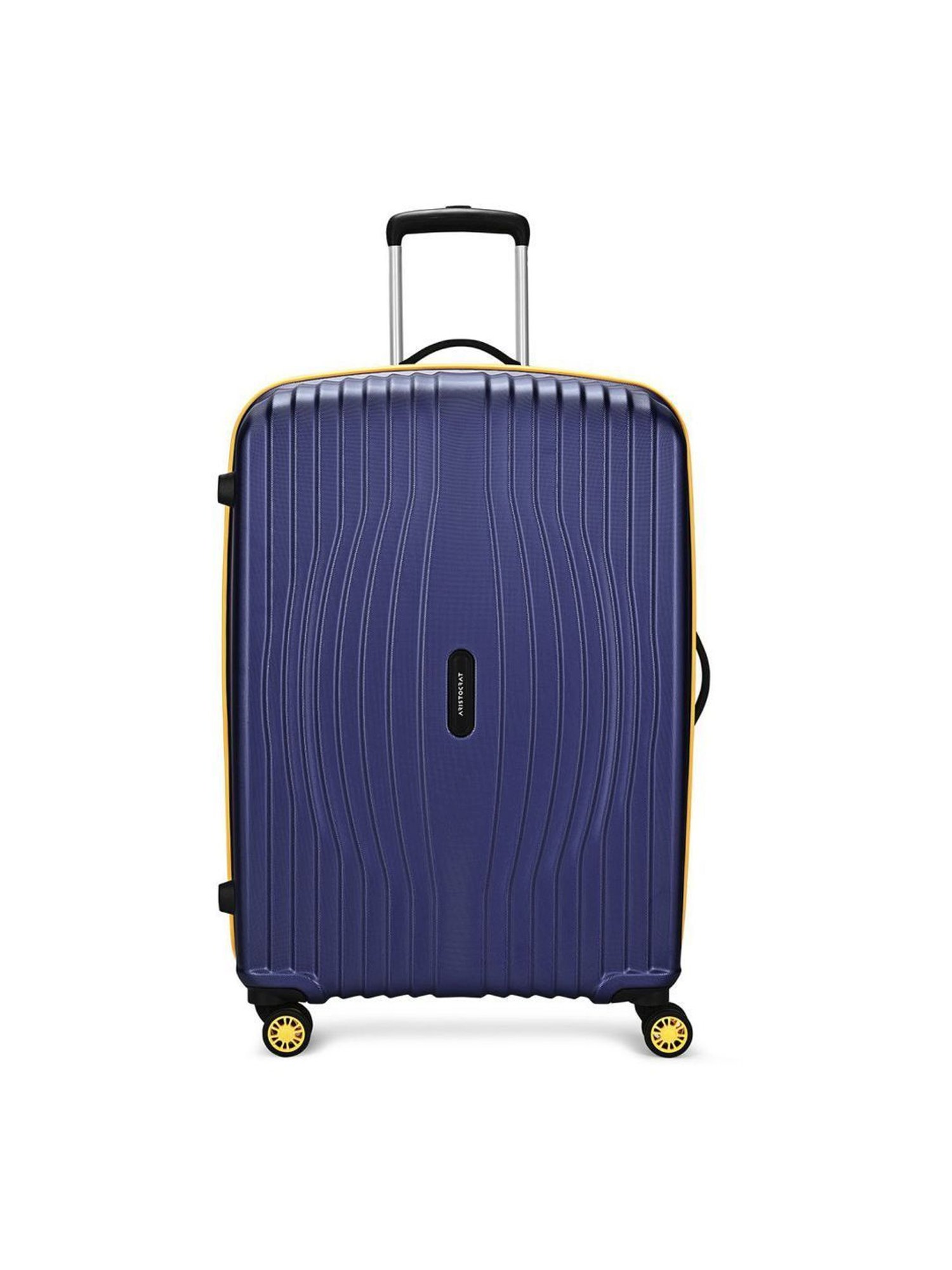 Aristocrat Midnight Blue Vortex Plus Striped Large Hard Sided