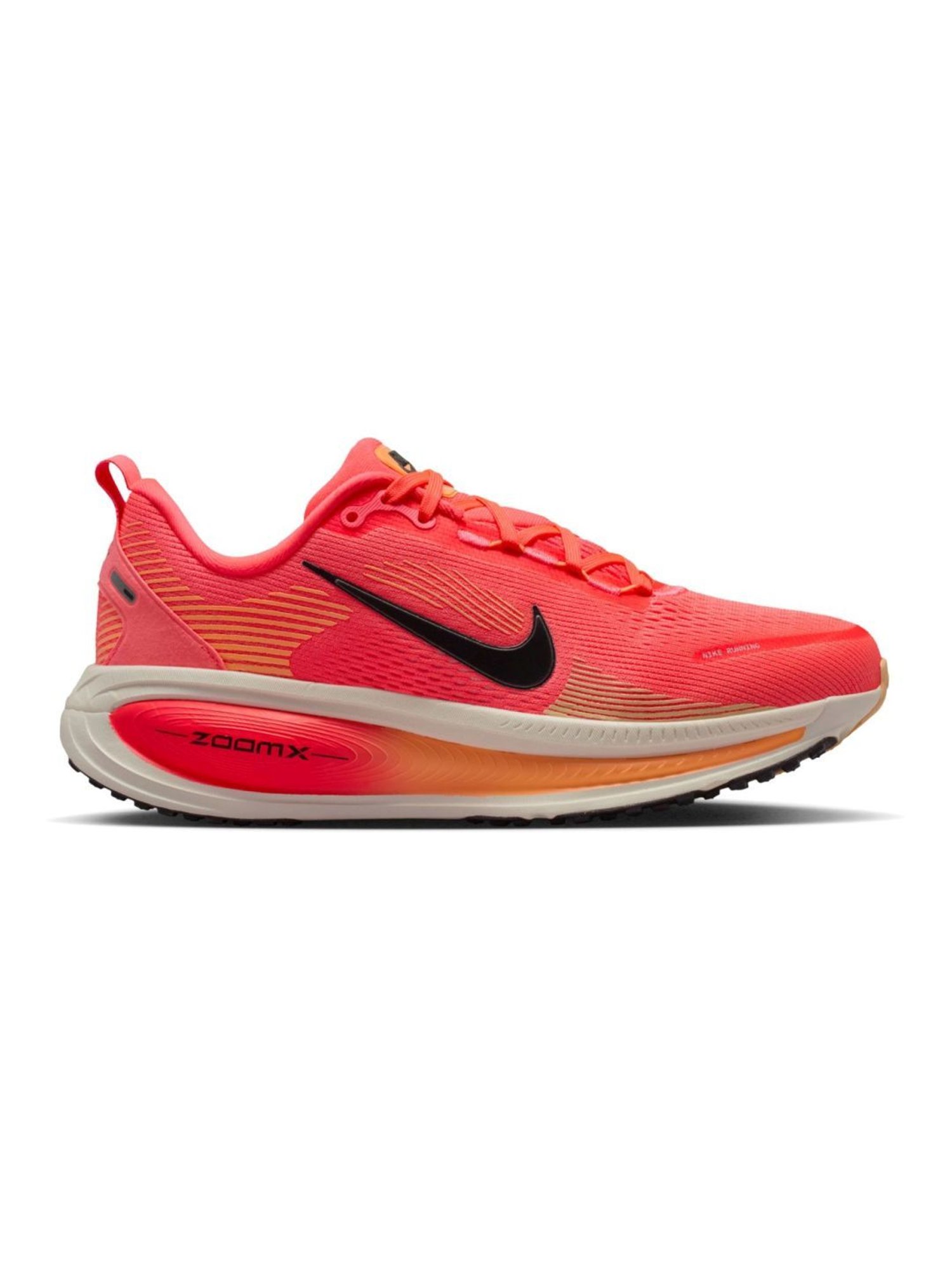 Nike Women's Vomero 18 Hot Lava & Black Chalk Orange Pulse Running