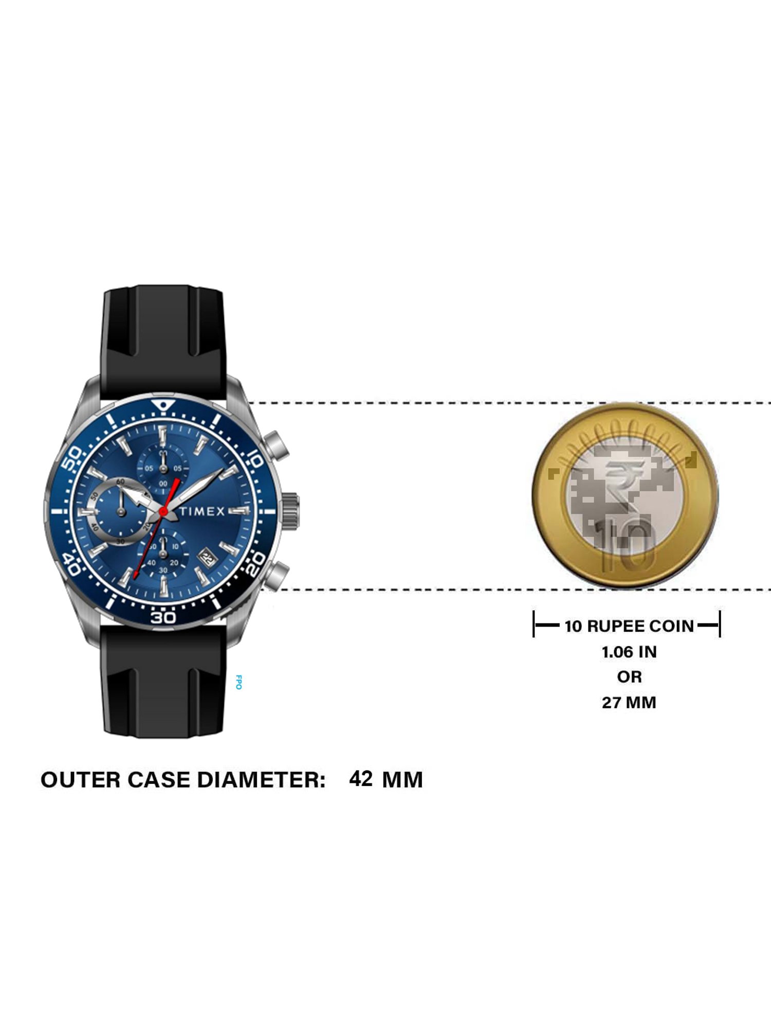 Buy Timex TW2Y62300UJ Chronograph Analog Watch For Men at Best