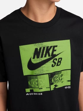 Nike Black K NK SB M90 HBR Graphic Relaxed Fit T-Shirt