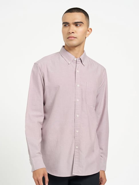 Peregrine By Pantaloons Nostalgia Rose Relaxed Fit Shirt