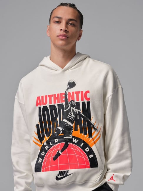 Nike Sail & Infrared 23 Brooklyn Regular Fit Hoodie