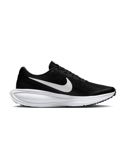 Nike Men's REVOLUTION Black & White Running Shoes