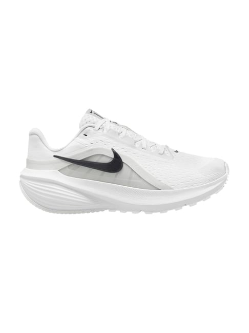 Nike Women's DOWNSHIFTER White & Black Platinum Tint Anthracite Running Shoes