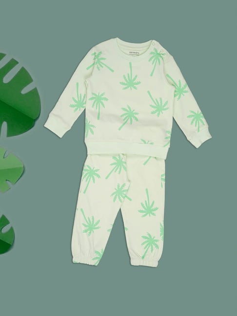 Pantaloons Baby Girls Ambrosia Printed Clothing Set