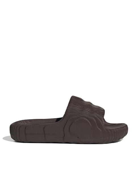 Adidas Originals Women's Adilette 22 Chocolate Brown Slides-picture-40