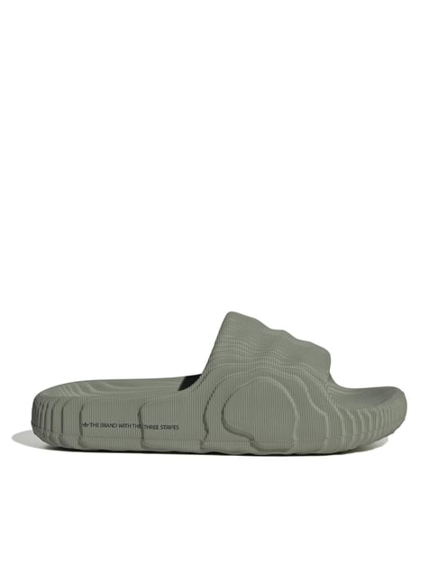 Adidas Originals Women's Adilette 22 Silver Green Slides-picture-38