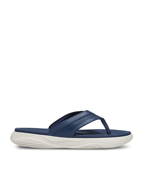 Puma Men's Softride Seave Blue Jewel & Vibrant Silver Flip Flops