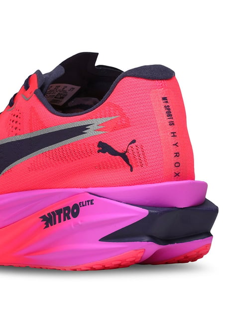 Puma Men's Deviate Nitro Elite 4 Hyrox Pure Pink & Electric Orchid