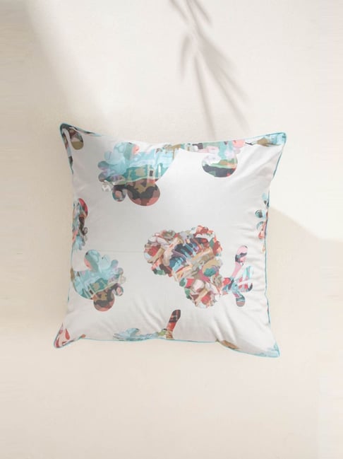 Freedom Tree Multicolor Polyester Palmyrah Abstract Cushion Cover-picture-27