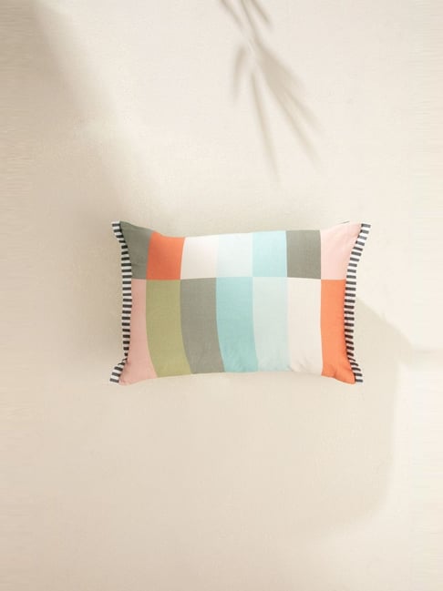 Freedom Tree Multicolor Polyester Caivu Geometric Cushion Cover-picture-25