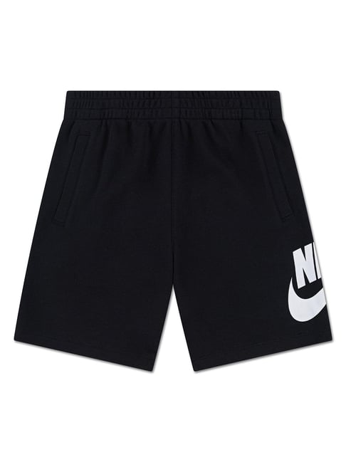 nike black cotton shorts