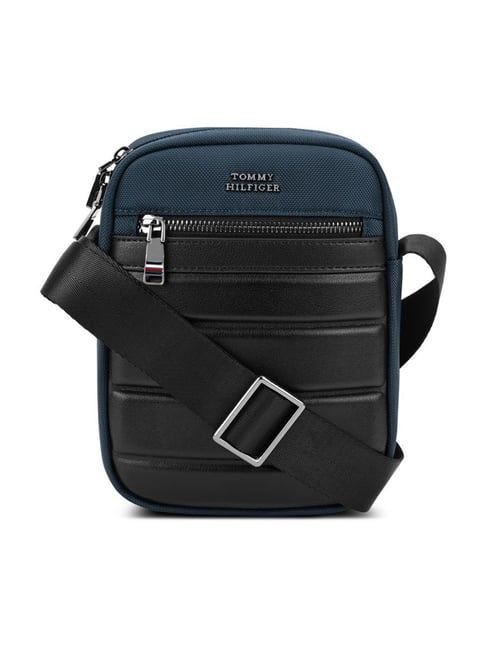 TOMMY HILFIGER Navy & Black Bristow Cross Body Bag