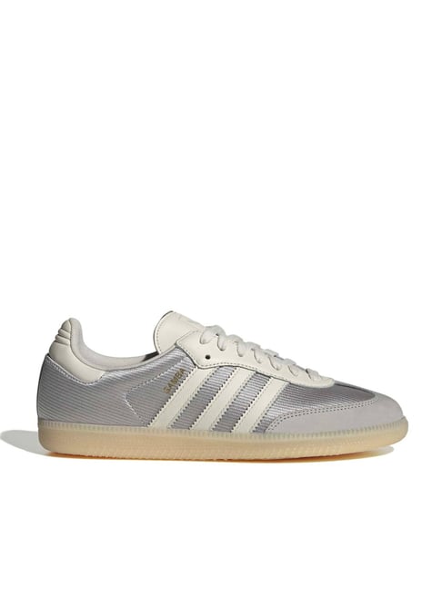Adidas Originals Men's Samba OG Grey Sneakers-image-38