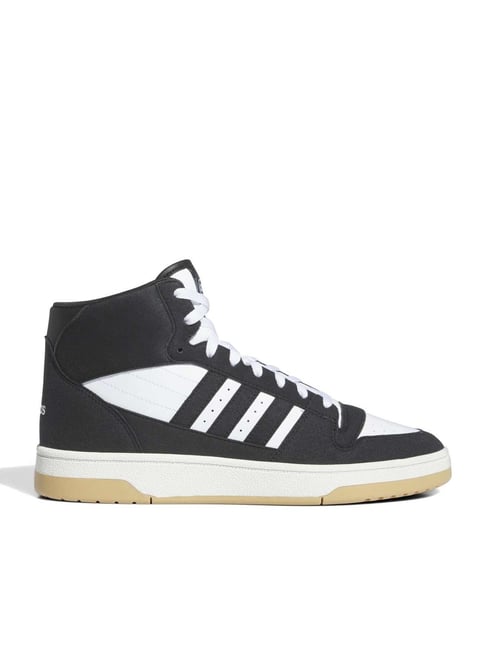 Adidas Unisex Break Start Mid Black Sneakers-picture-10