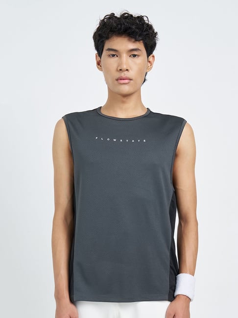 Ajile By Pantaloons Castlerock Relaxed Fit Tank Tee