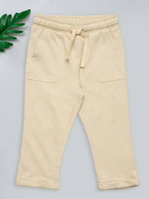 Pantaloons Baby Boys White Swan Pants