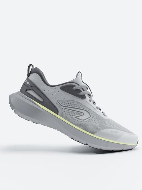 Kiprun - Men Running Shoes Superior Grip Cushioned Upto 20Km/Week, Jogflow 190.1 - Grey