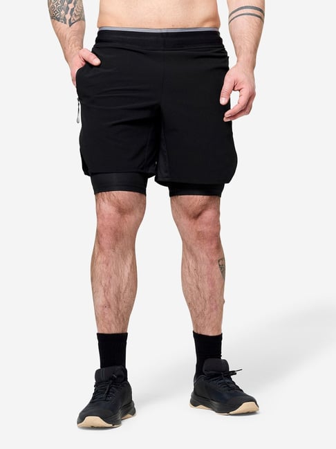 Domyos - Breathable & Light Cross Training Shorts Celliant - Black