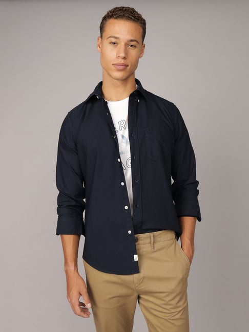 slim fit dress slacks Men's Shirts | Slim-Fit European Men's Shirt Long Sleeve