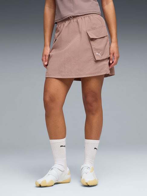 Puma Wardrobe Essentials Women Short Cargo Skirt
