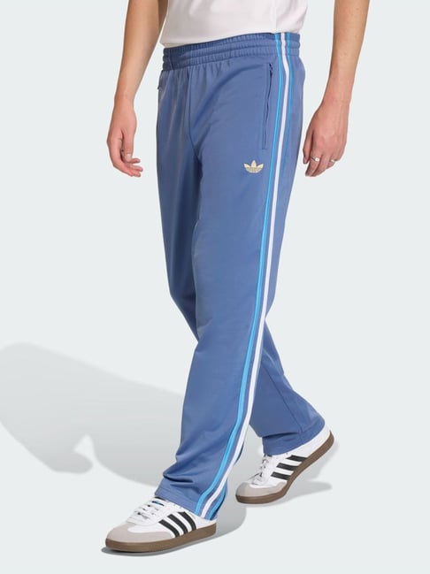 Adidas Originals Blue Firebird Striped Regular Fit Trackpant-picture-25