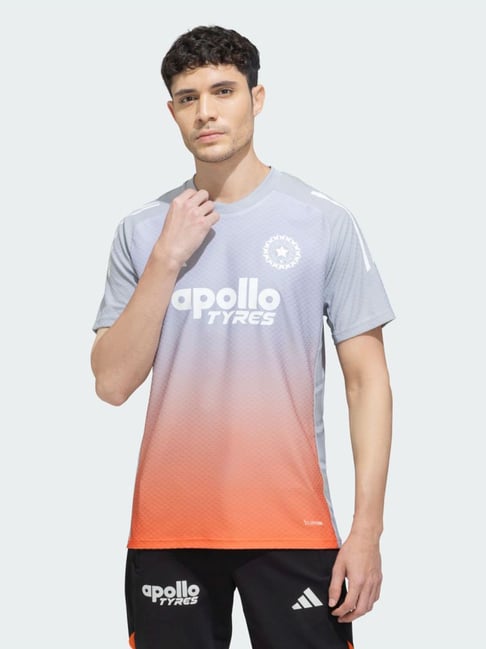 ADIDAS Blue Printed Regular Fit Jersey-picture-27