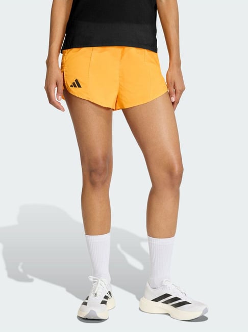 ADIDAS Orange Adizero Regular Fit Shorts